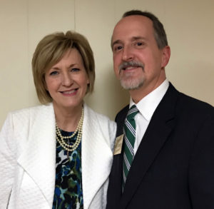 William with Betty Sutton, candidate for Ohio Lieutenant Governor