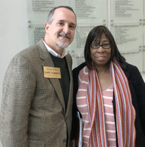 William with Phyllis Cleveland, Ward 5 Cleveland Councilwoman