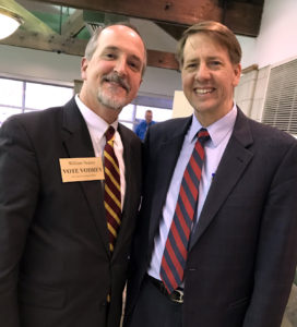 William with Richard Cordray, candidate for Ohio Governor