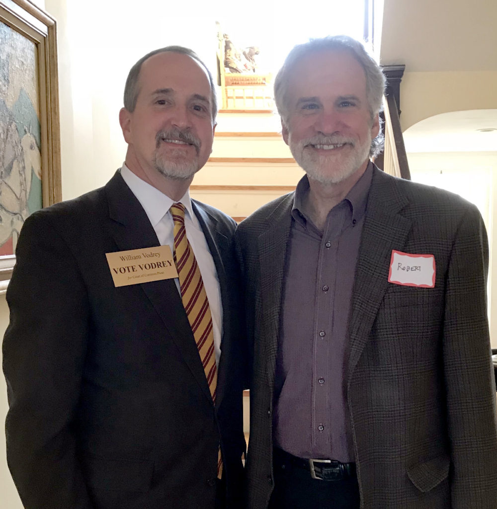 William with Robert Triozzi, Cuyahoga County Director of Law